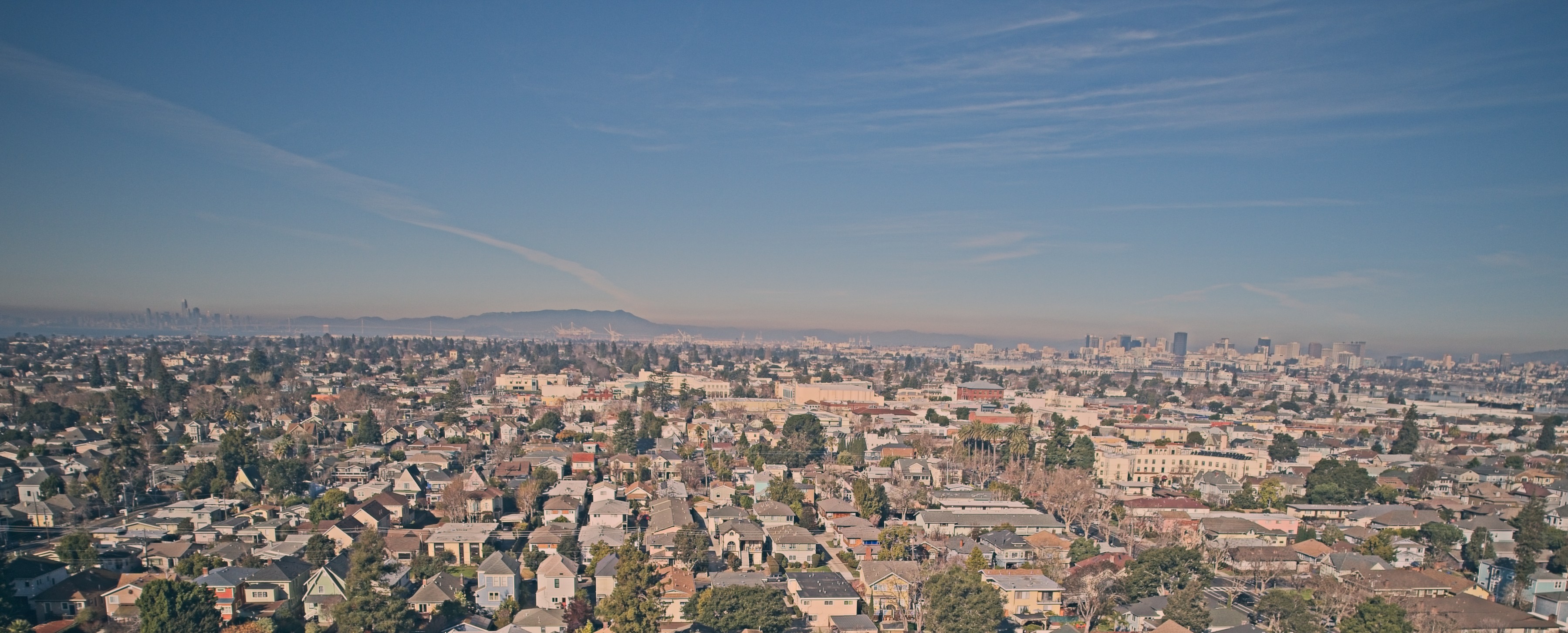 Aerial view of Alameda, CA